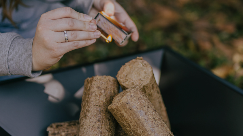 A nova lareira exterior IGNO